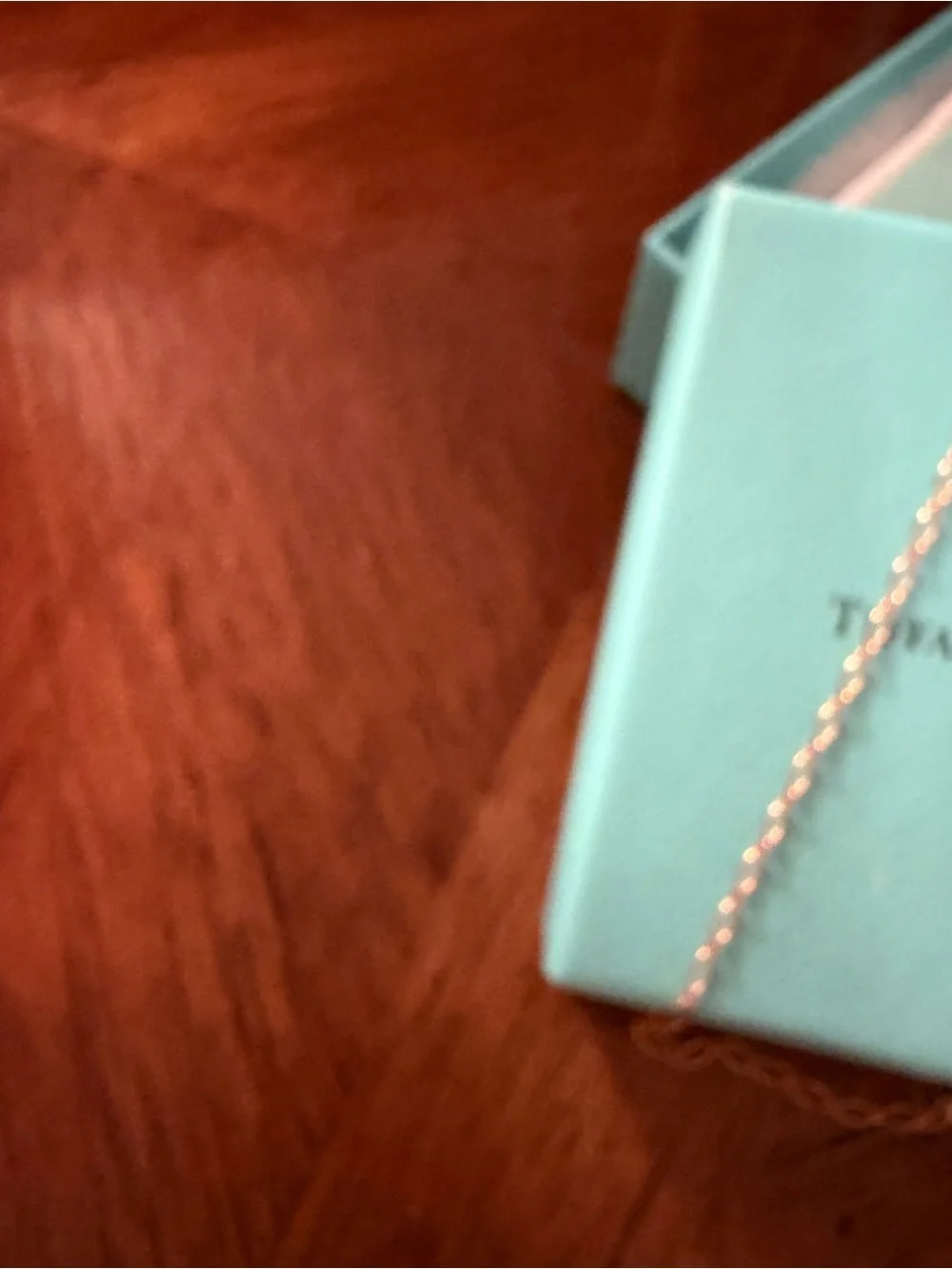 Tiffany & Company 18”  18k Rose Gold Link Chain